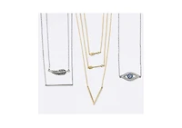 Bling Jewelry Native American Bohemian Feather Leaf Pendant Necklace in Sterling Silver