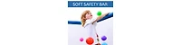 Streamdale 55" Kids Trampoline with Safety Net & Balls Indoor/Outdoor Fun