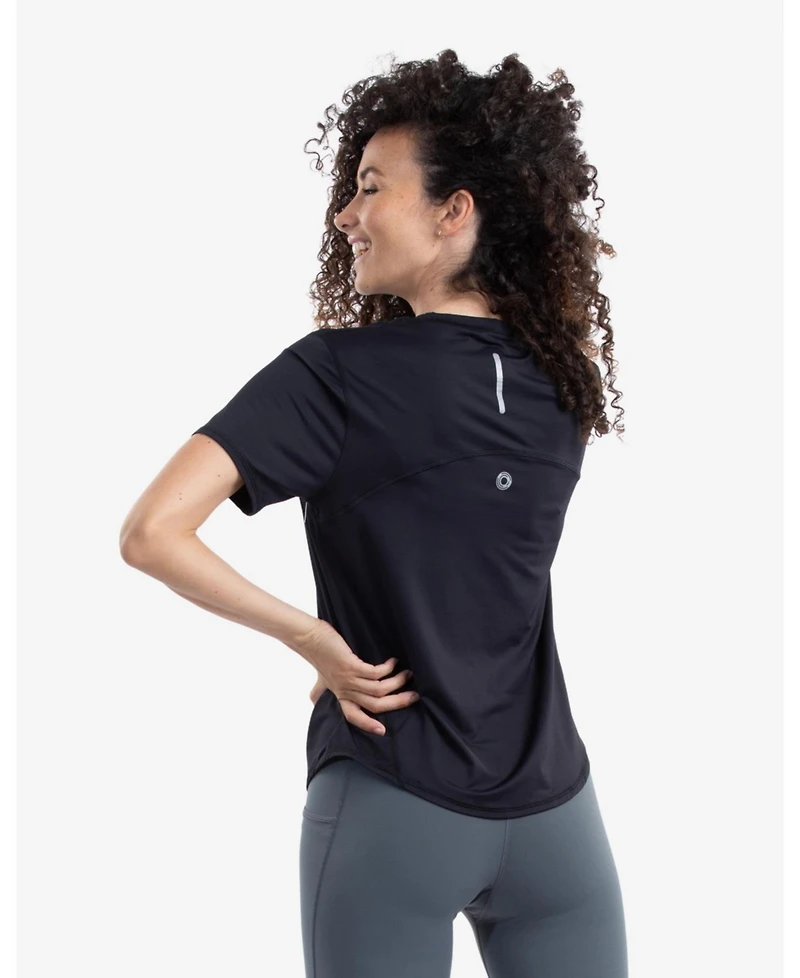 BloqUV Women's Upf 50+ Sun Protective Short Sleeve Crew
