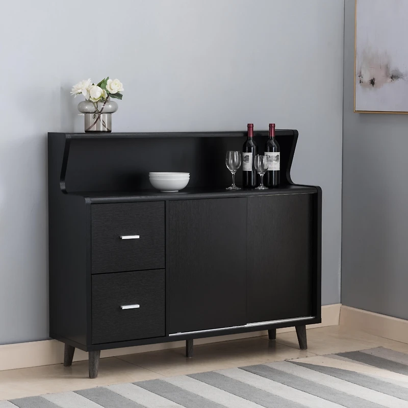 Buffet Black for Home or Office Use