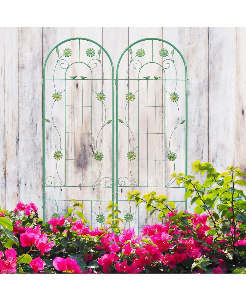 Streamdale Furniture Metal Garden Trellis Climbing Plant Support