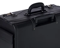 Alpine Swiss 19 Wheeled Briefcase Rolling Case Sales Sample Pilot Lawyer Attache