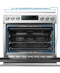 Gridmann 18" x 26" Commercial Grade Aluminum Perforated Baking Sheet Pan, Full Size Baking Tray