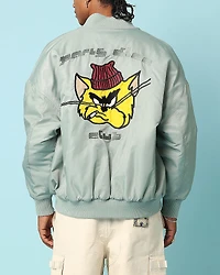 Carre Big Cat Bomber Jacket - XXXLarge, Green