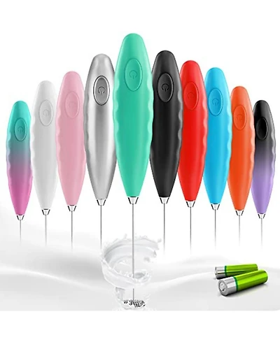 Milk Boss Frother for Coffee With Batteries Included