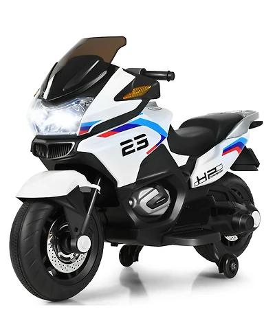 Slickblue 12V Kids Ride On Motorcycle Electric Motor Bike