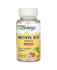 Solaray B 12 Methyl Lozenge Supplement, 2500mcg | 60 Count