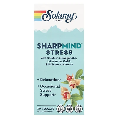 Solaray SharpMind Stress
