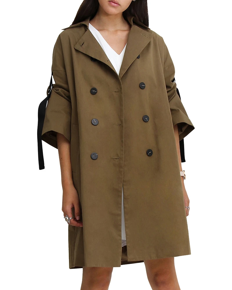 Belle & Bloom Russian Romance Oversized Trench Coat