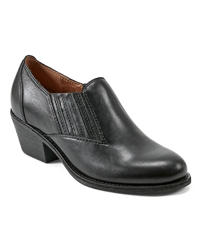 Earth Women's Jalin Block Heel Slip-On Shooties