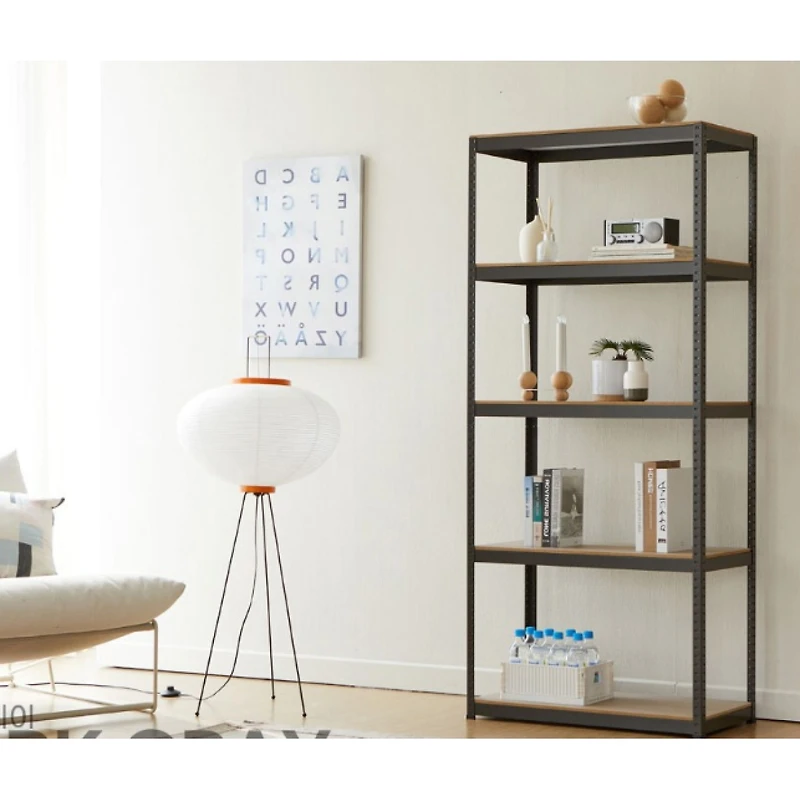 Simplie Fun Adjustable 5-Tier Metal Garage Storage Shelves