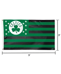 WinCraft Boston Celtics Single-Sided 3' x 5' Deluxe Team Colors Flag