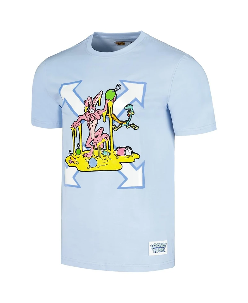 Freeze Max Men's and Women's Light Blue Looney Tunes Arrow Wile E. T-Shirt