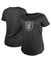 New Era Women's Charcoal Las Vegas Raiders 2024 Nfl Draft T-Shirt