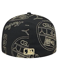 New Era Men's Los Angeles Dodgers 59FIFTY Day Allover Fitted Hat