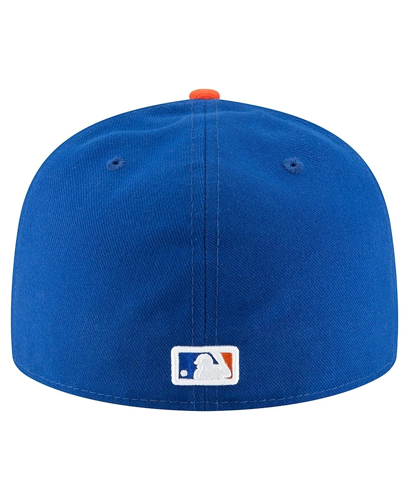 New Era Men's Dwight Gooden Royal York Mets Jersey Retirement 59FIFTY Fitted Hat