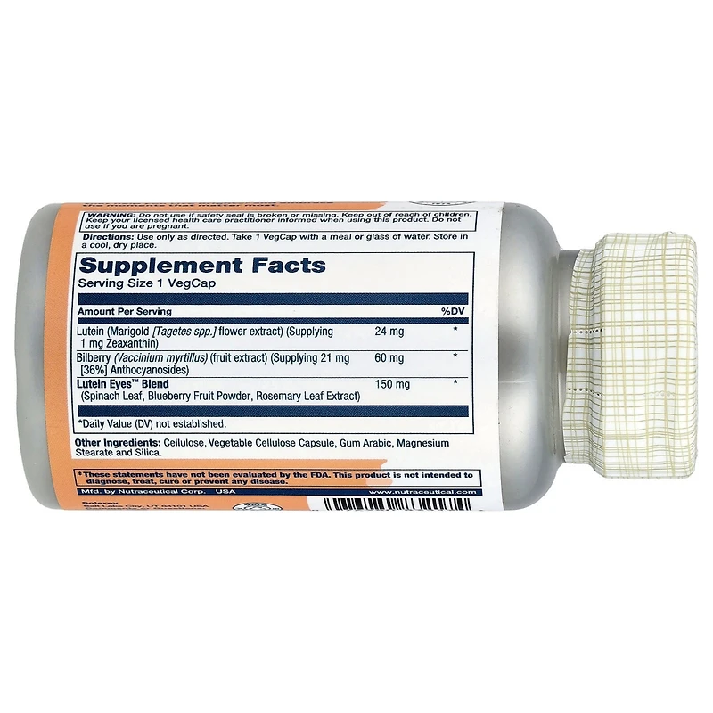 Solaray Advanced Lutein Eyes 24 with Bilberry & Blueberry