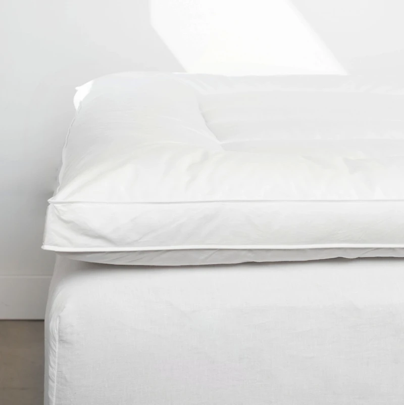 Feather & Down Plush Luxury Mattress Topper -Cal King