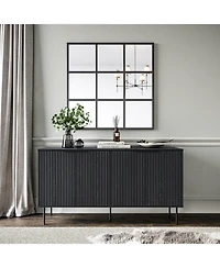 Amber & Emily Fluted Sideboard Buffet Cabinet