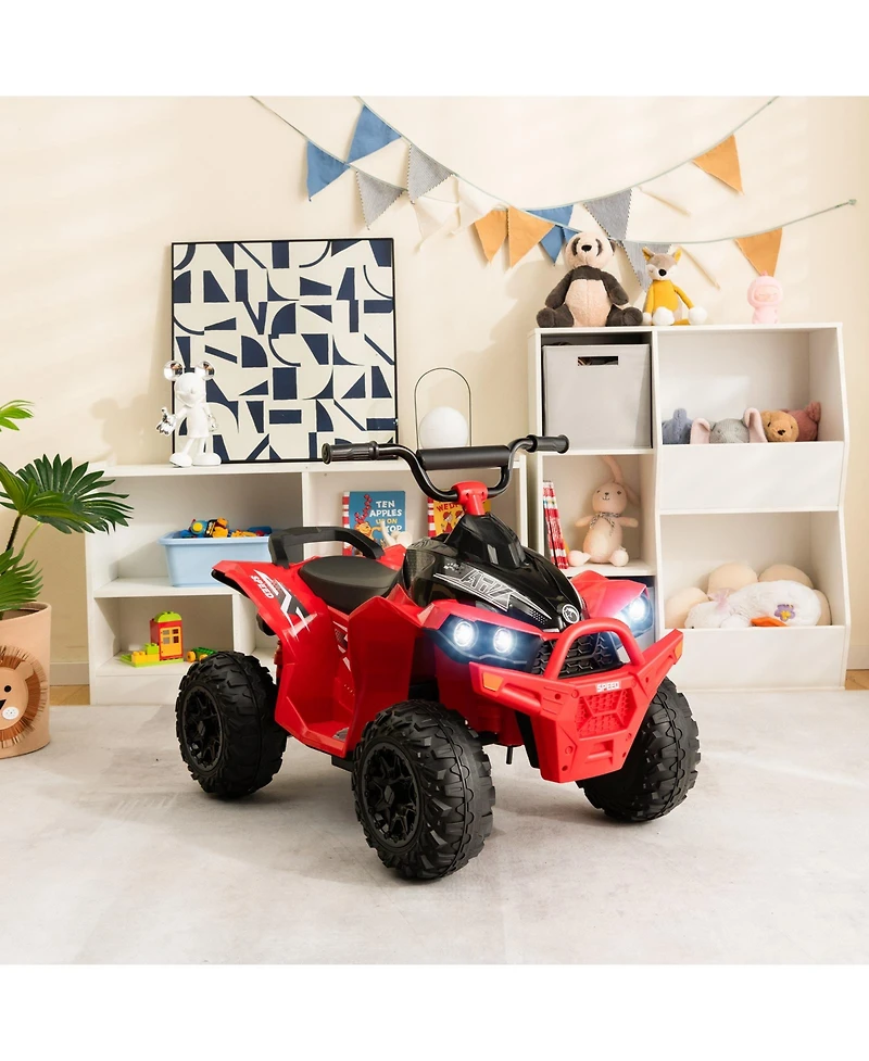 Slickblue 12V Kids Ride On Atv with High/Low Speed and Comfortable Seat