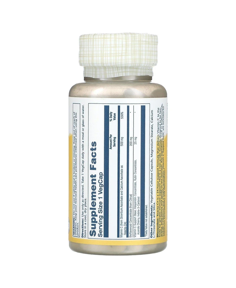Solaray Reacta-c 500 mg