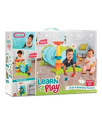Mga Little Tikes Learn & Play 2-in-1 Activity Tunnel