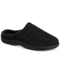 Isotoner Men's Heathered Cord Knit Jermaine Clog Slipper with Micro Terry Lining