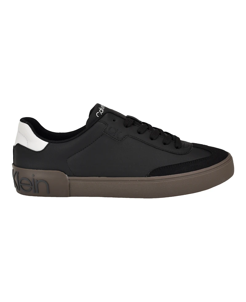 Calvin Klein Men's Romal Lace-Up Casual Sneakers