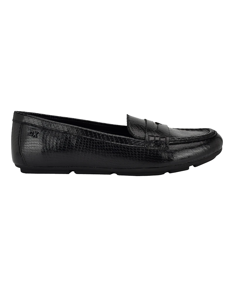 Calvin Klein Women's Lunya Slip-On Casual Flat Loafers