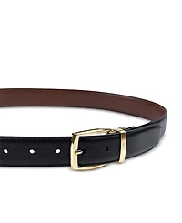 Club Room Men's Reversible Pebble Belt, Created for Macy's