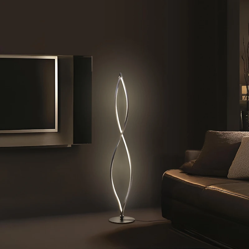 Twist 43" Dimmable Led Floor Lamp