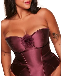 Adore Me Women's Laurin Corset & G-String Set