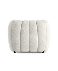Lysander 41" Boucle Fabric Accent Club Chair