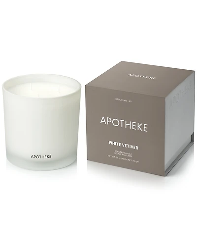 Apotheke White Vetiver 3-Wick Scented Candle, 26 oz.