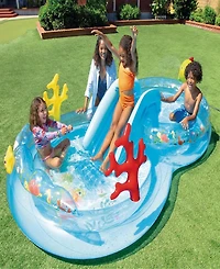 Intex Under The Sea Inflatable Play Center Water Slide