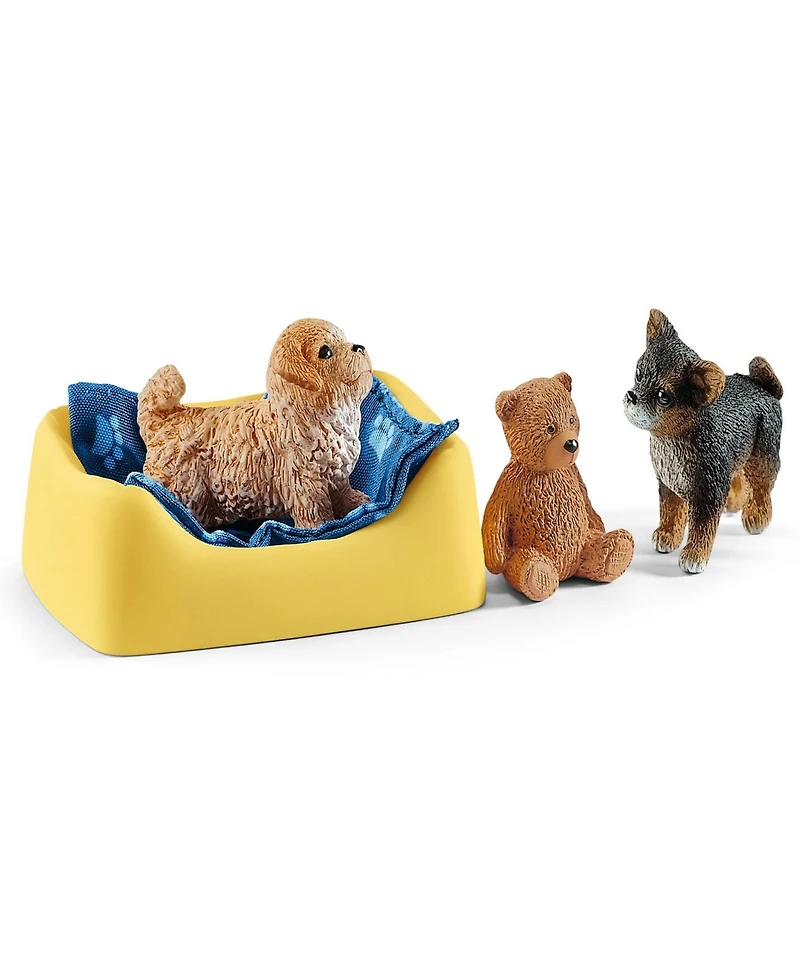 Schleich Farm World Puppy Pen Animal Playset