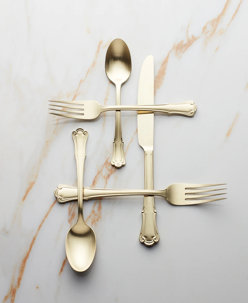 Oneida James Street Champagne 20-Pc. Flatware Set, Service for 4