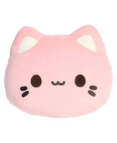 Aurora Medium Meowchi Face Plush Tasty Peach Enchanting Plush Toy Strawberry 10"