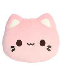 Aurora Medium Meowchi Face Plush Tasty Peach Enchanting Plush Toy Strawberry 10"