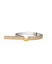 Belle & Bloom Cleopatra Pyramid Stud Leather Belt