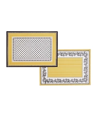 Villeroy & Boch Audun Polyester Stain and Water Resistant Placemats, Set of 4