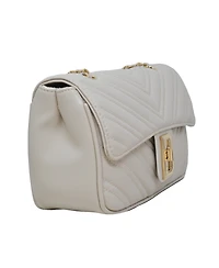Bebe Rain Leather Shoulder Bag