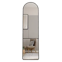 Streamdale Premium Full-Body Mirror with Space-Saving Aluminum Frame
