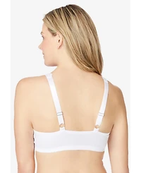 Amoureuse Plus Embroidered Front-Close Underwire Bra
