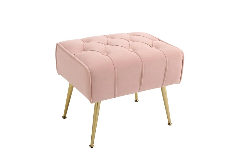Streamdale Sleek Accent Chair with Ottoman