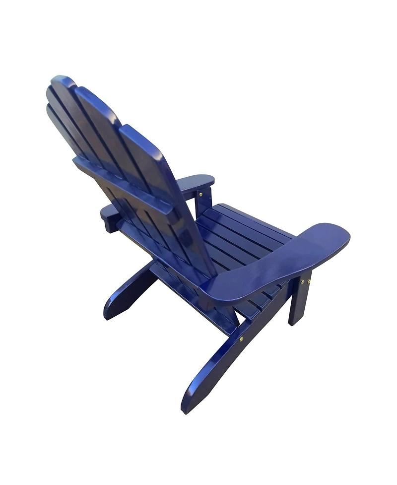 Simplie Fun Outdoor Or Indoor Wood Children Adirondack Chair