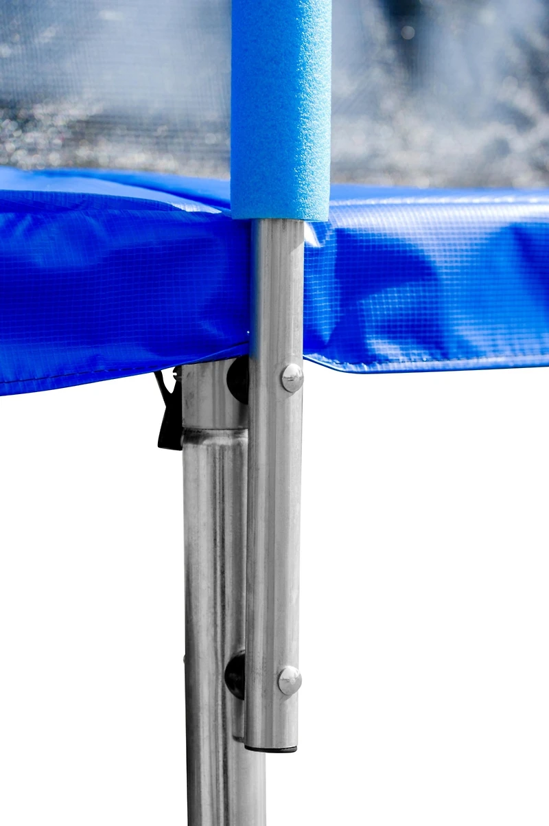 Streamdale Furniture 12FT Trampoline with Safety Enclosure, Basketball Hoop, and Ladder