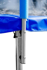 Streamdale Furniture 12FT Trampoline with Safety Enclosure, Basketball Hoop, and Ladder