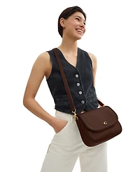 Coach Legacy Medium Pebble Leather Shoulder Bag