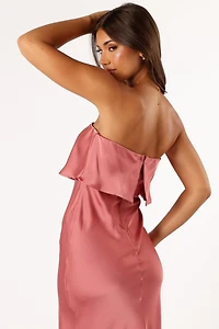 Petal and Pup Women's Vienna Strapless Midi Dress